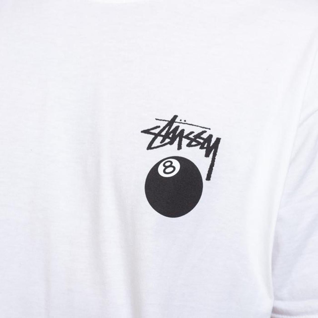 Stussy 8 Ball Tshirt Large - Depop