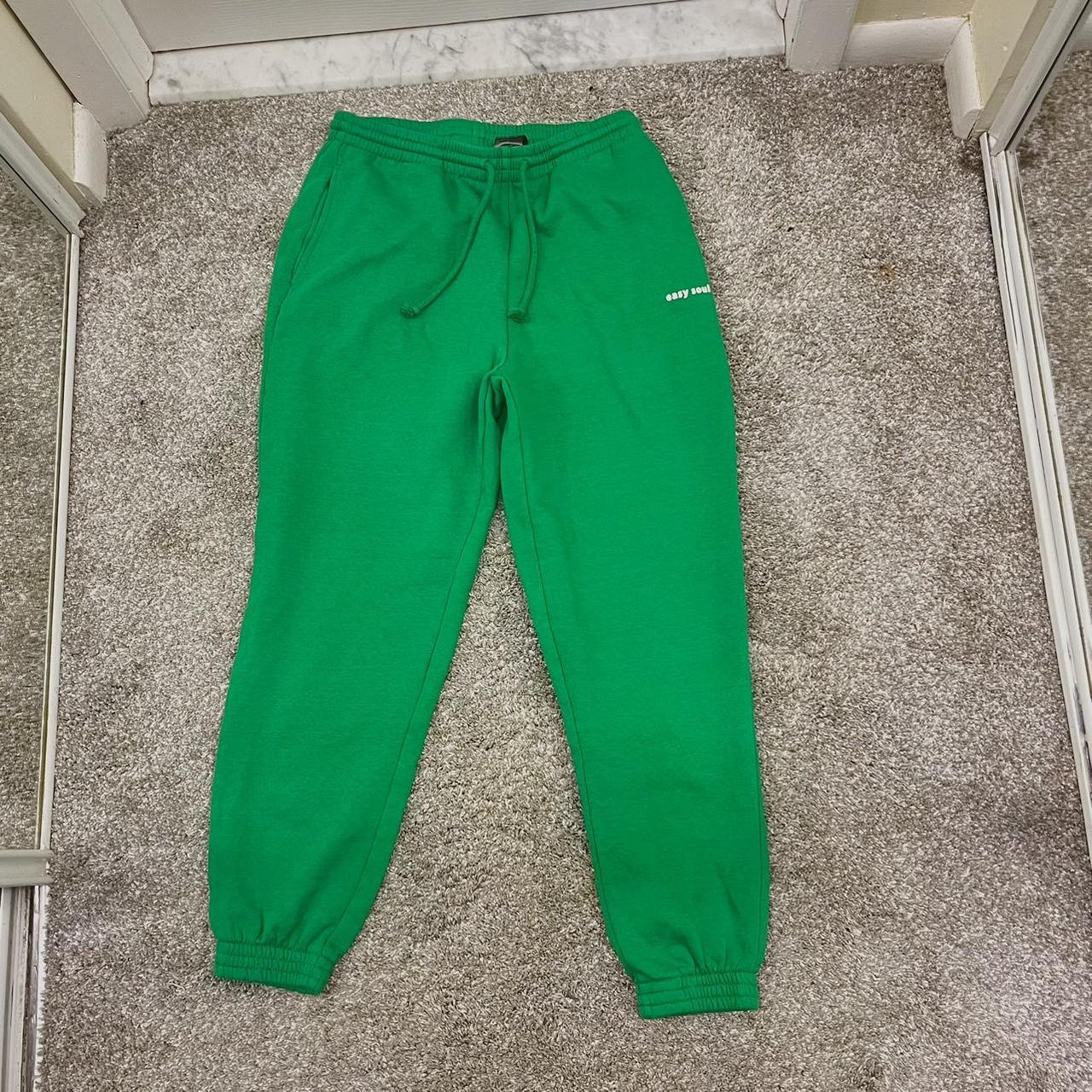 H&M Women's Green Joggerstracksuits Depop