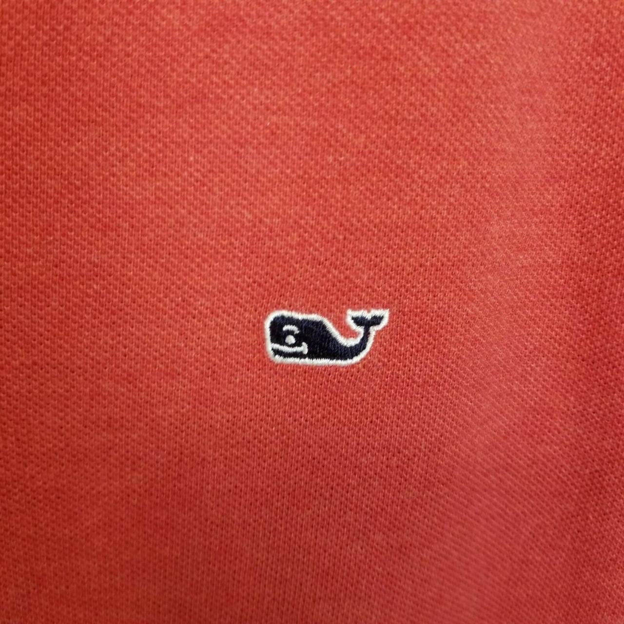 Men's VINEYARD VINES Red Boston Red Sox Polo Shirt - Depop