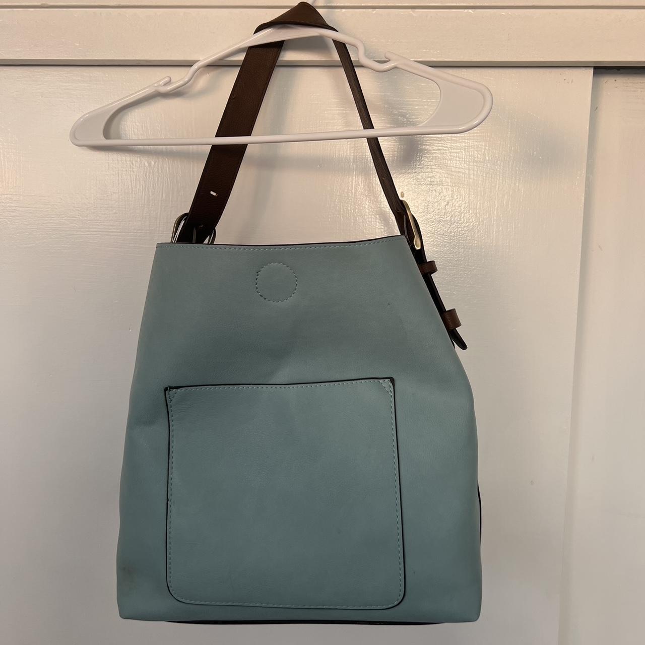 Joy Susan hobo bag purse vegan leather black tan classic | Hobo bag,  Leather, Purses and bags