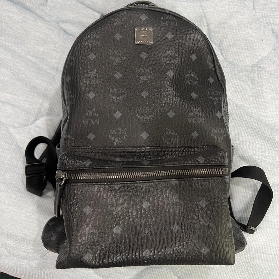 mcm bag barely used, perfect condition comes with - Depop