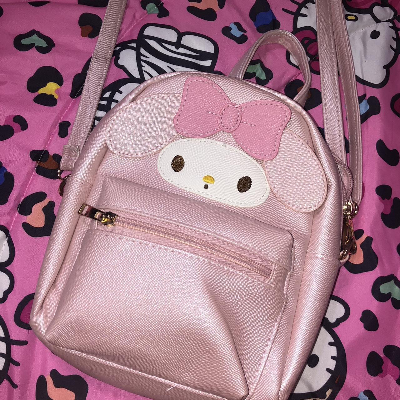 Sanrio Women's Pink and White Bag