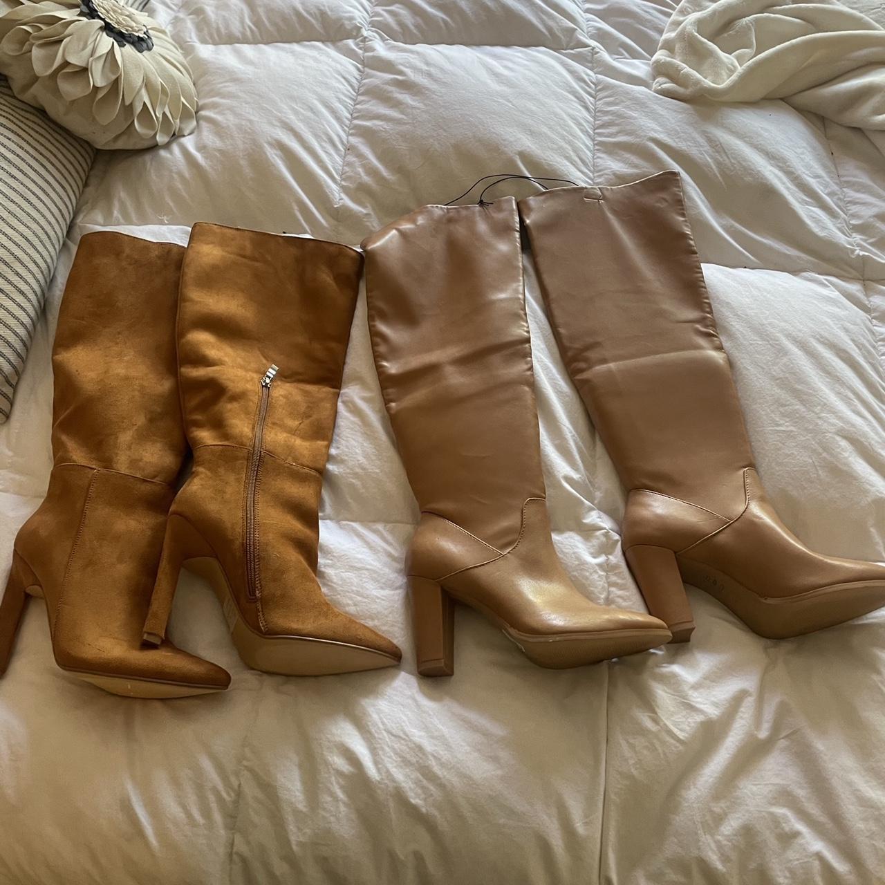 tan boots