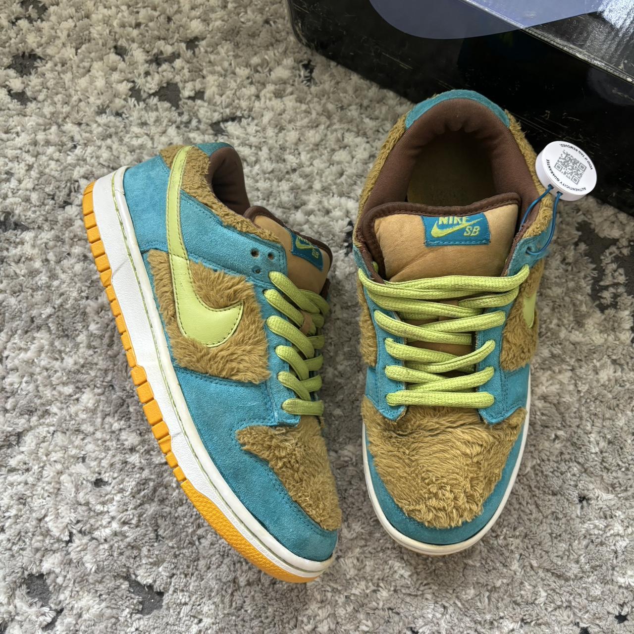 Nike sb dunk low baby bear Size: 8 Comes with: og... - Depop