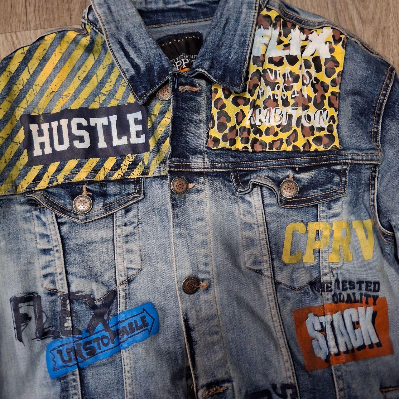 Copper Rivet Men's Bomber Jacket - Orange - M – C… - image 2