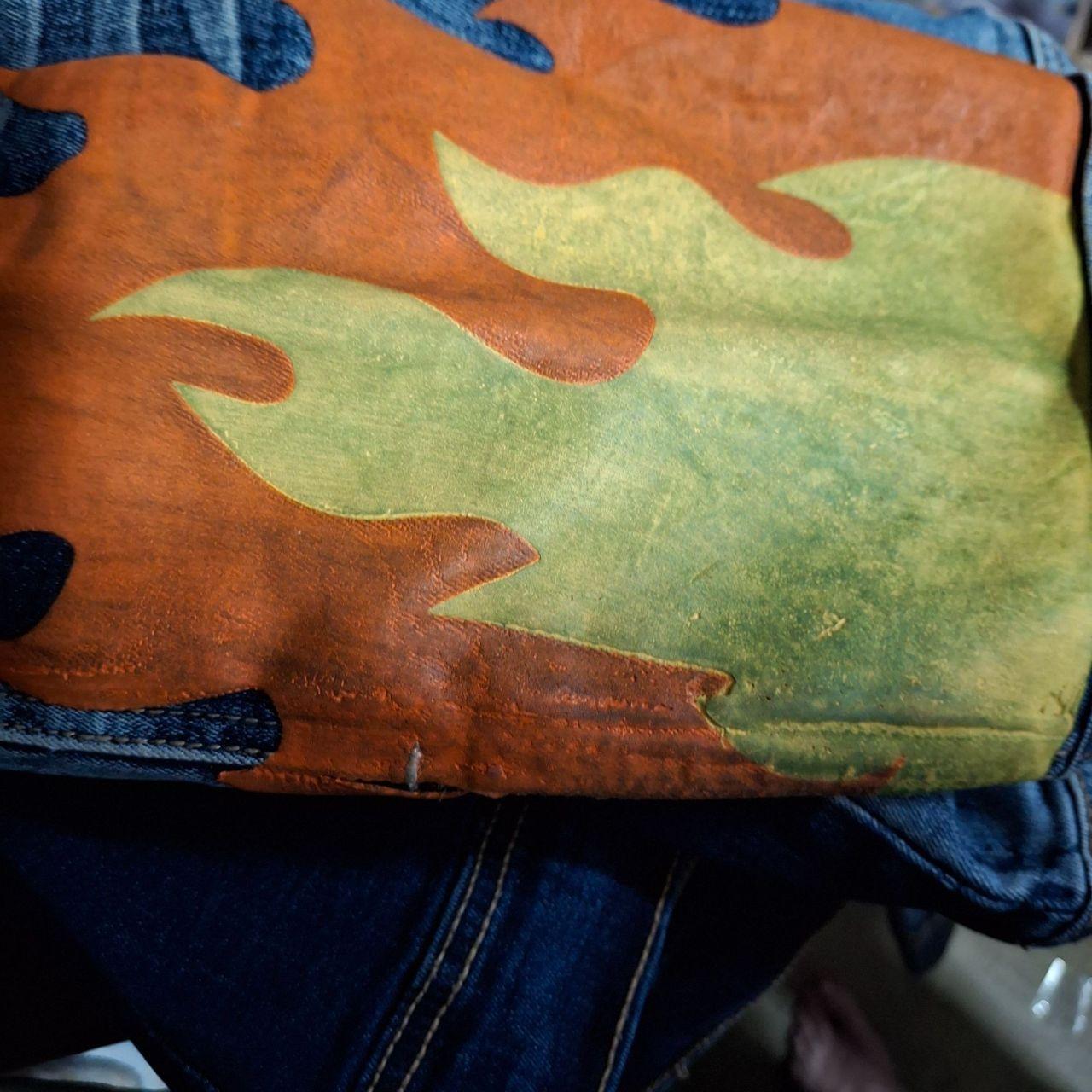 Copper Rivet Men's Bomber Jacket - Orange - M – C… - image 8