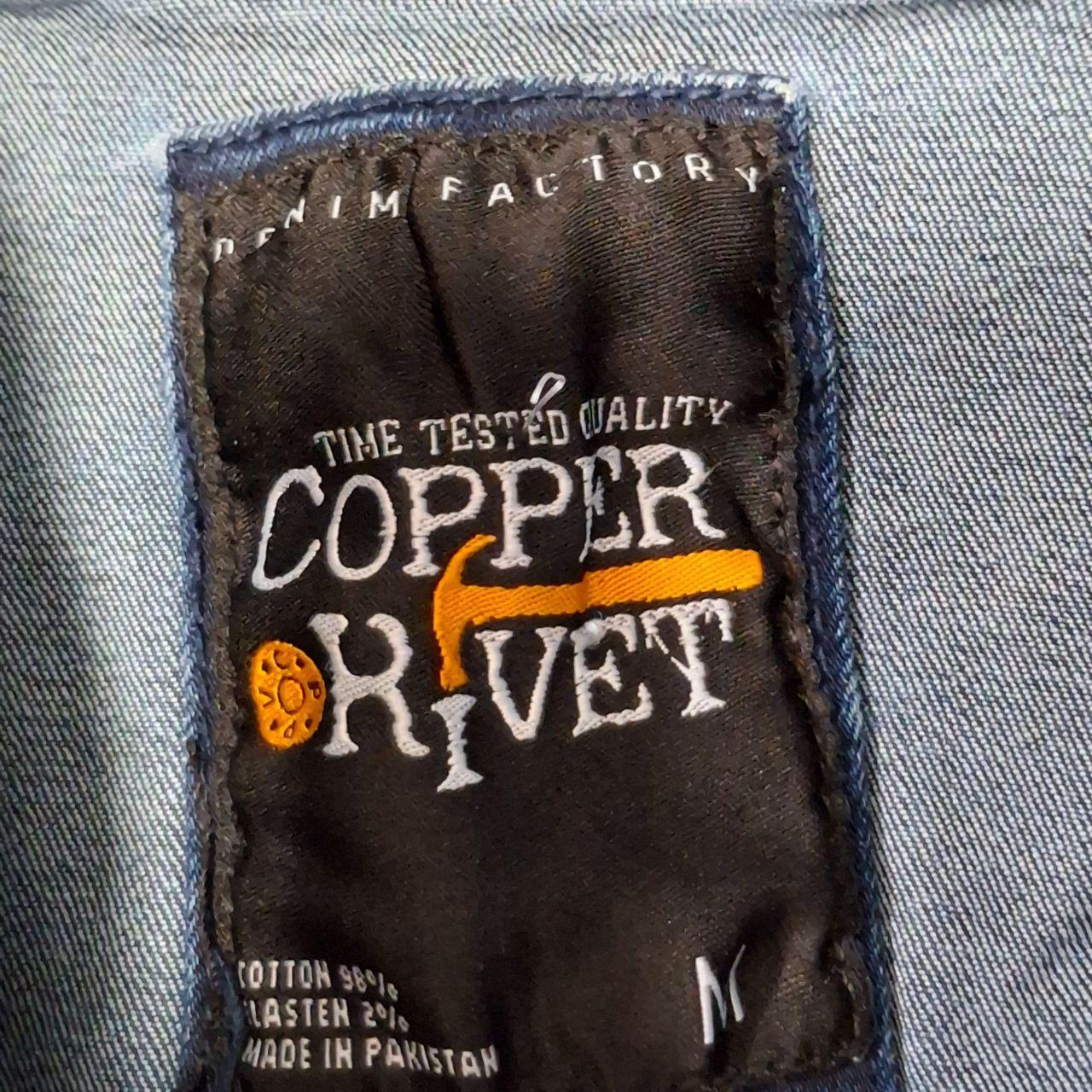 Copper Rivet Men's Bomber Jacket - Orange - M – C… - image 3