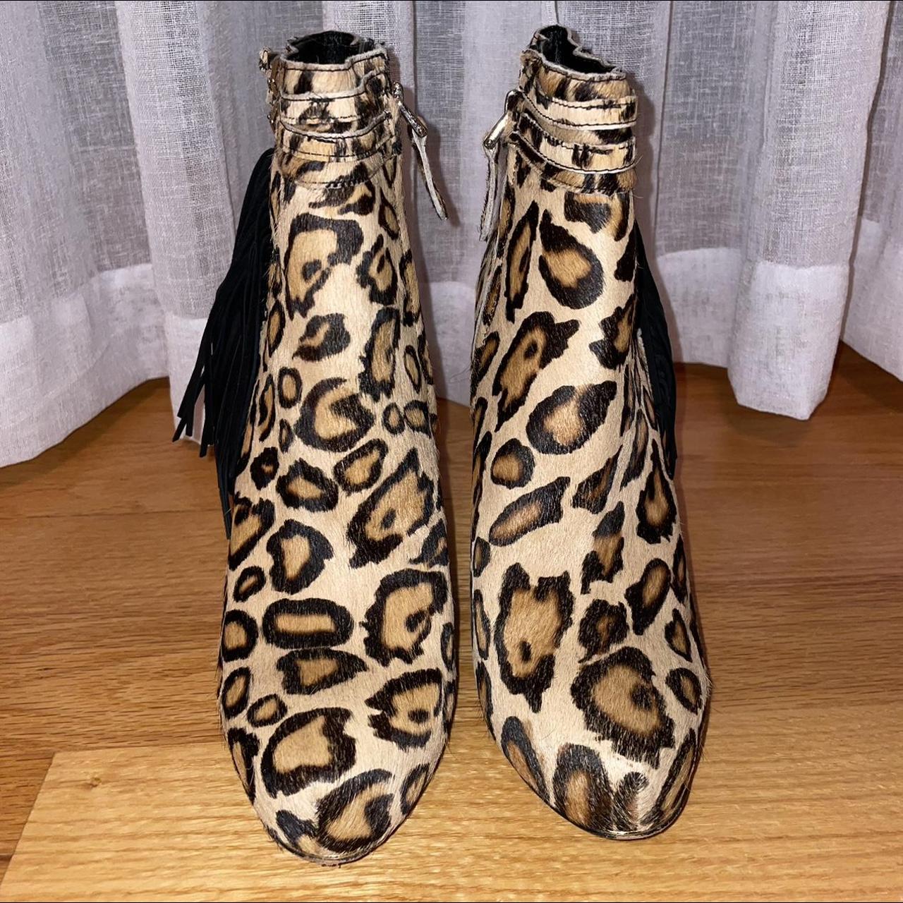 Sam edelman cheap booties leopard