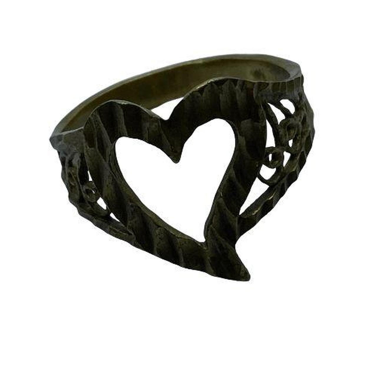 Metal Heart Ring 