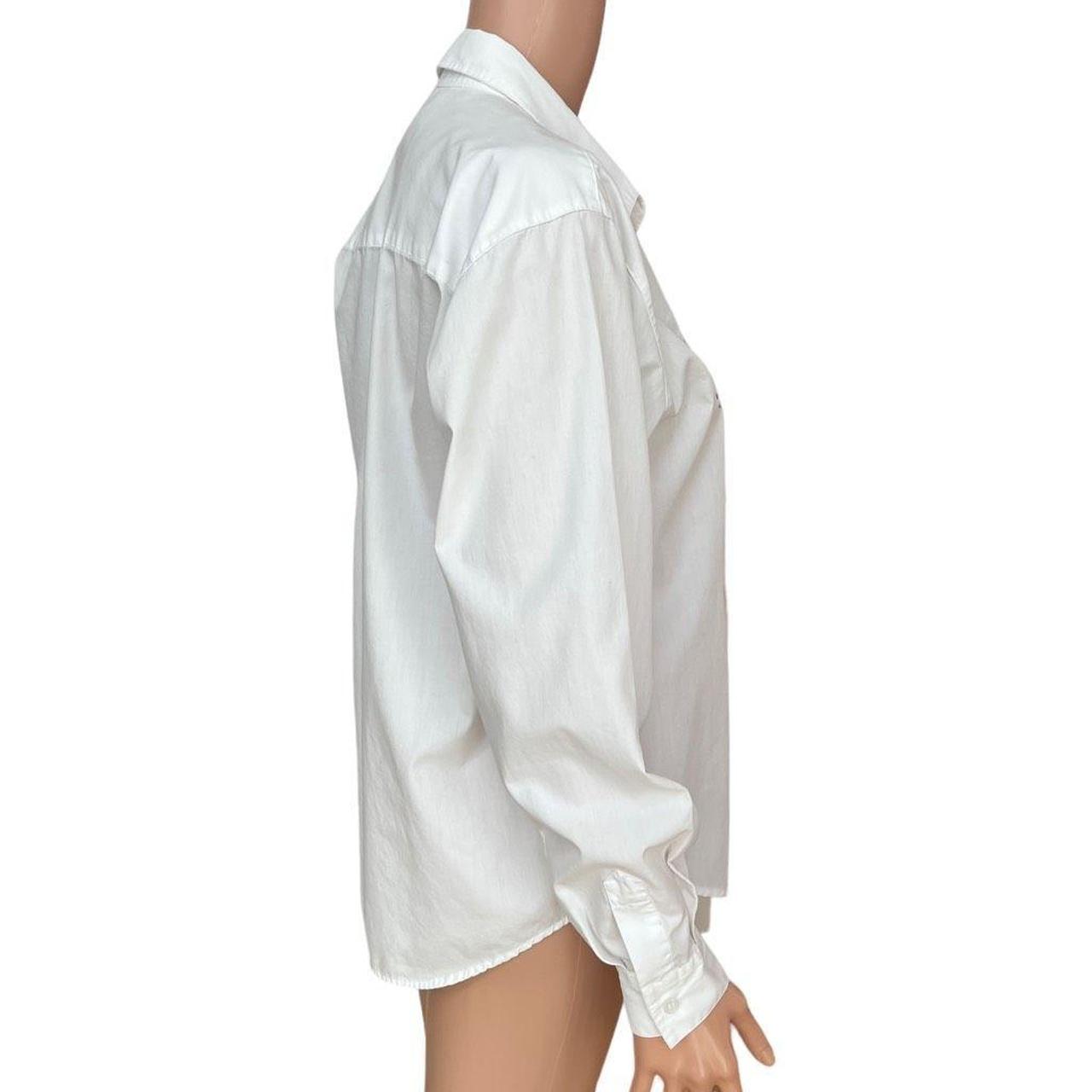 Talbots store white blouse