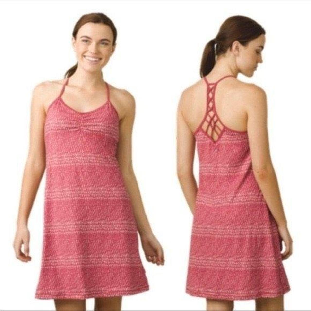 Prana Elixir Strappy Macrame Dress built in bra size - Depop