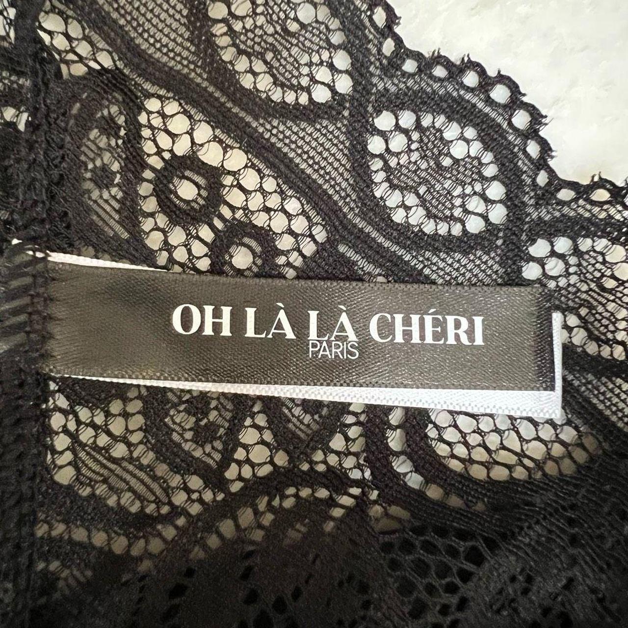 Oh La La Cheri Women's Black Bodysuit (5)