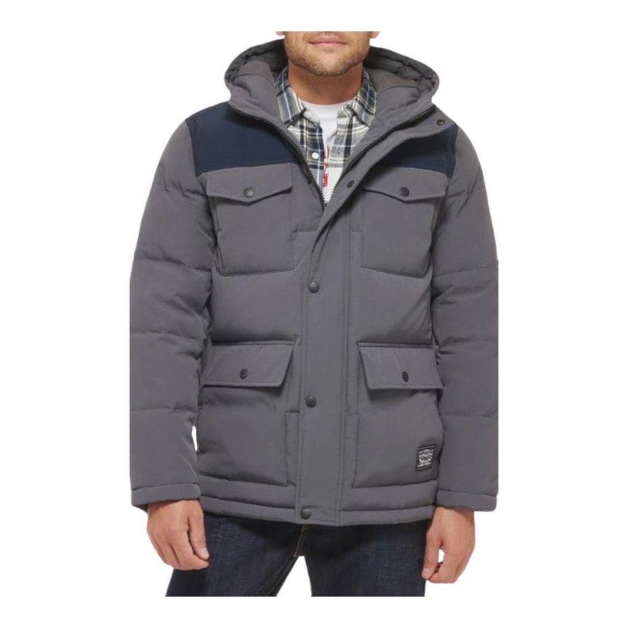 Levi's parka jackets clearance mens