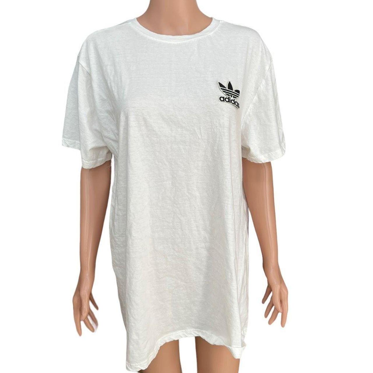 Adidas off outlet white t shirt