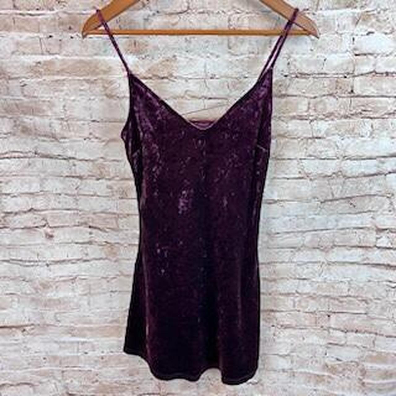 Forever 21 Velvet Mini Dress Size Not Marked Fits Depop 7846