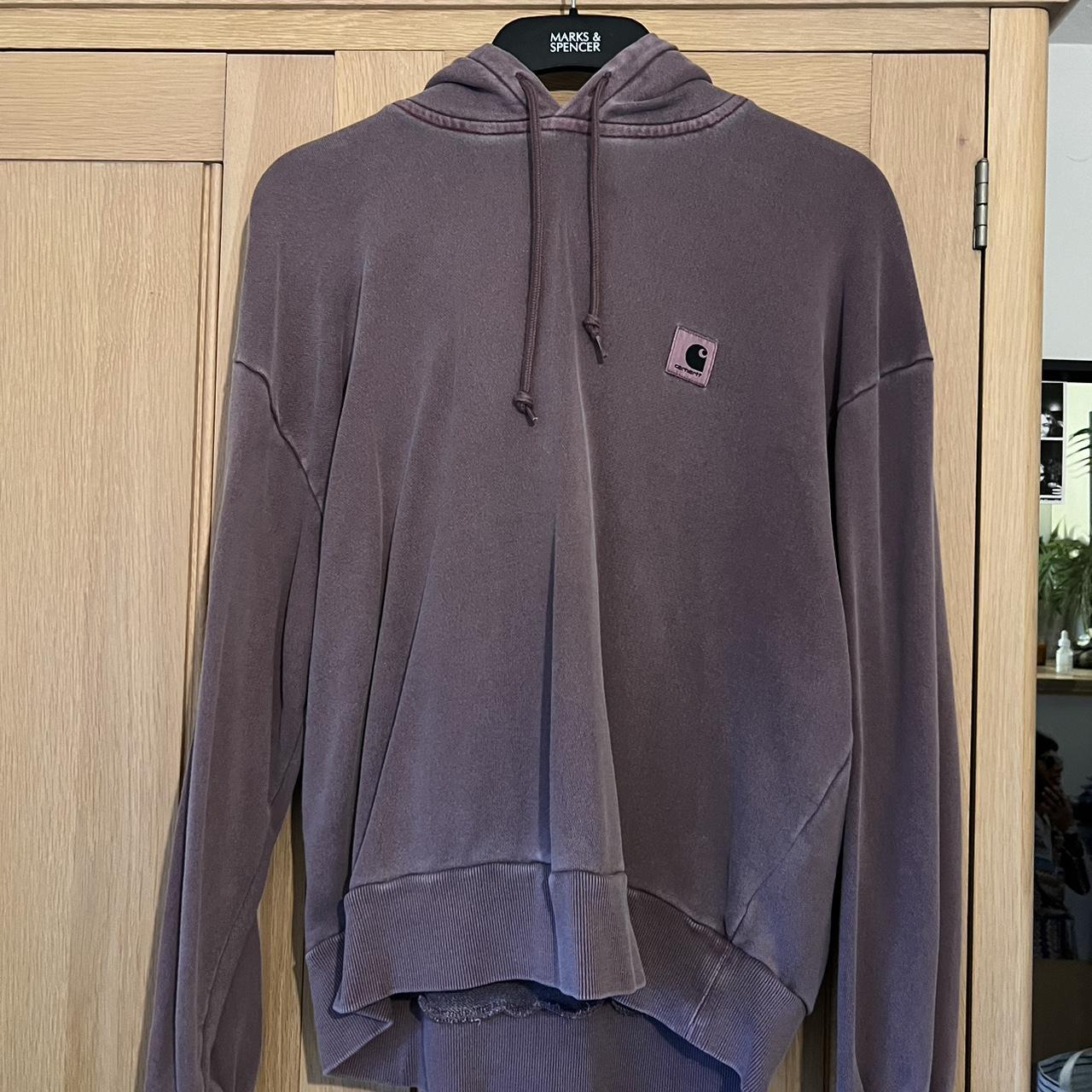 Dark purple Carhartt jumper!! Size large Only... - Depop