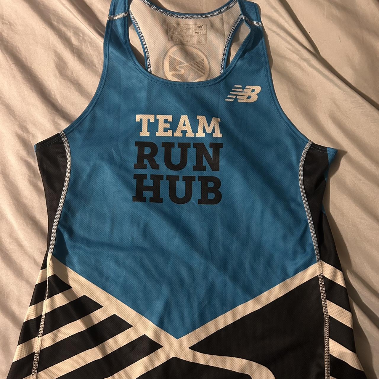 Men's New Balance running Singlet Size: Medium Depop