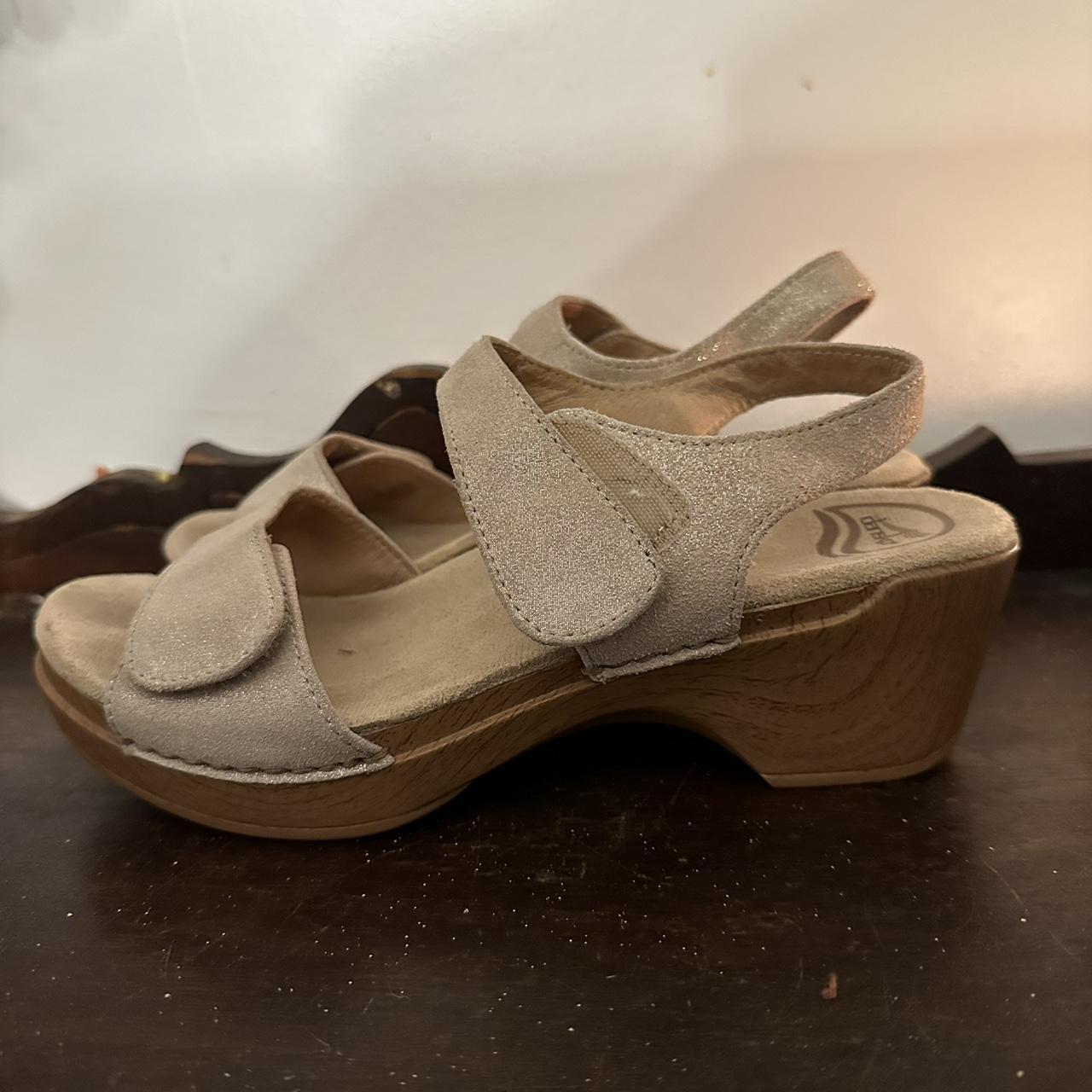 Dansko vintage clog sandals 90s #dansko - Depop