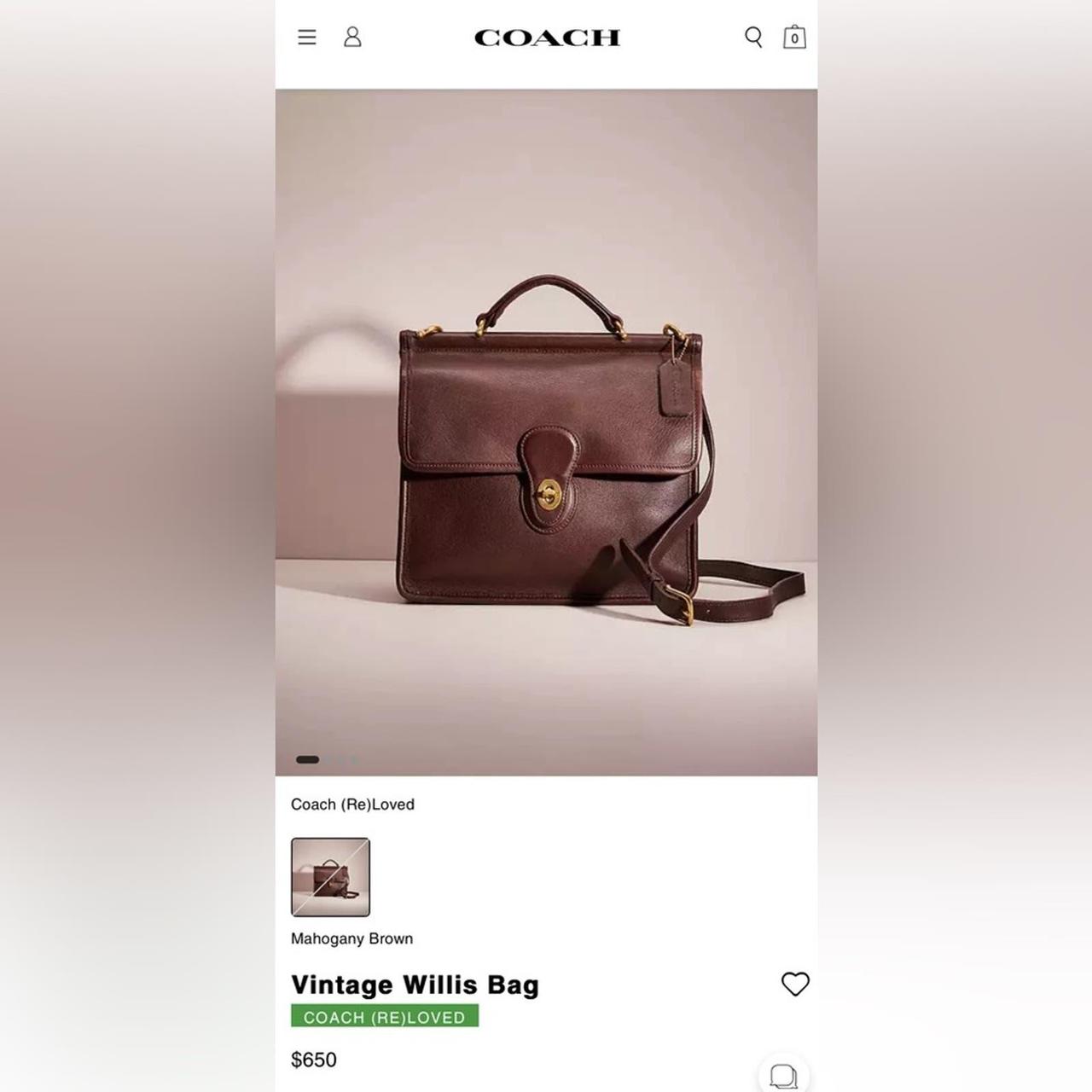 Coach discount business bag