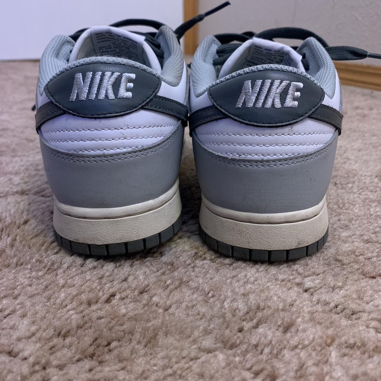 Dunks gray Women size 12.5 Men size 11 - Depop