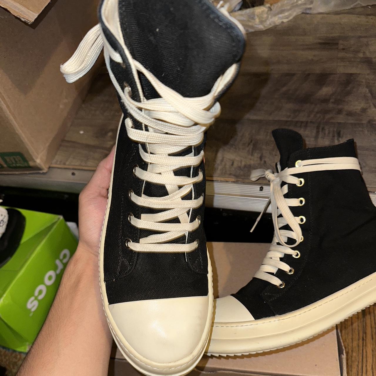 Rick Owen High Tops Size: 43 ( 10 Men’s) I’ve had... - Depop