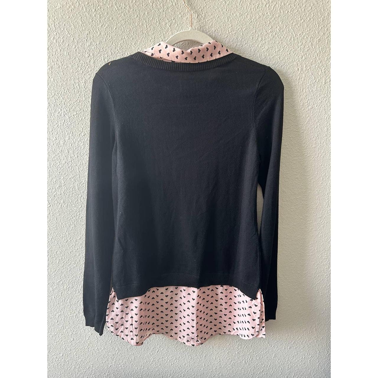 New With Tags. Adrianna Papell Heart Printed Layered Depop