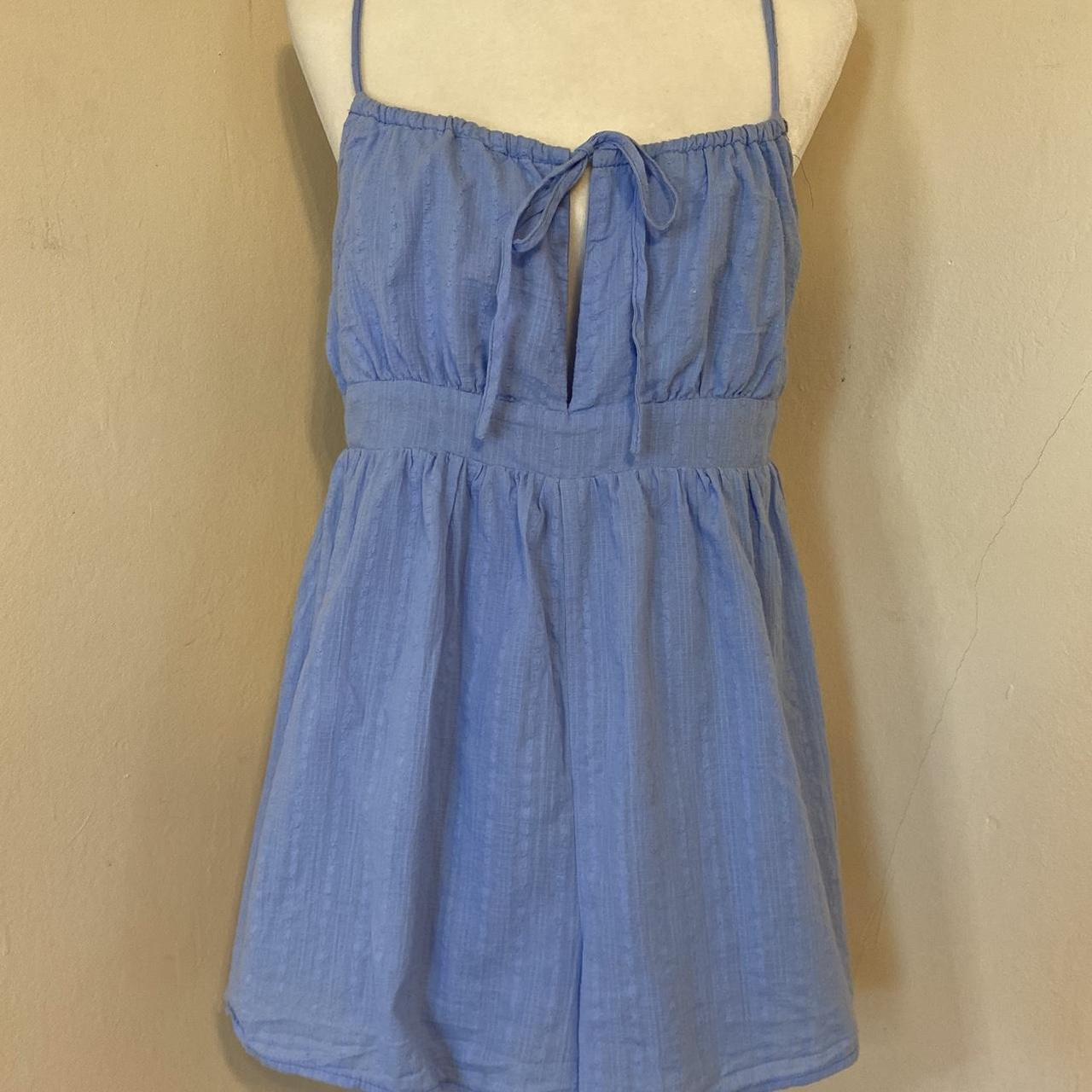 Blue blush romper best sale