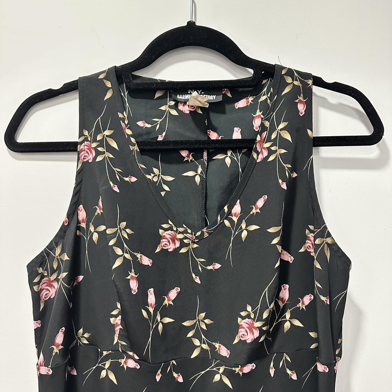 Women's Black and Pink Dress | Depop