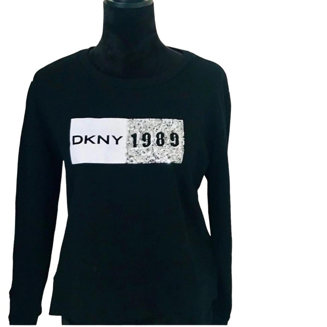 Dkny hotsell sequin sweatshirt