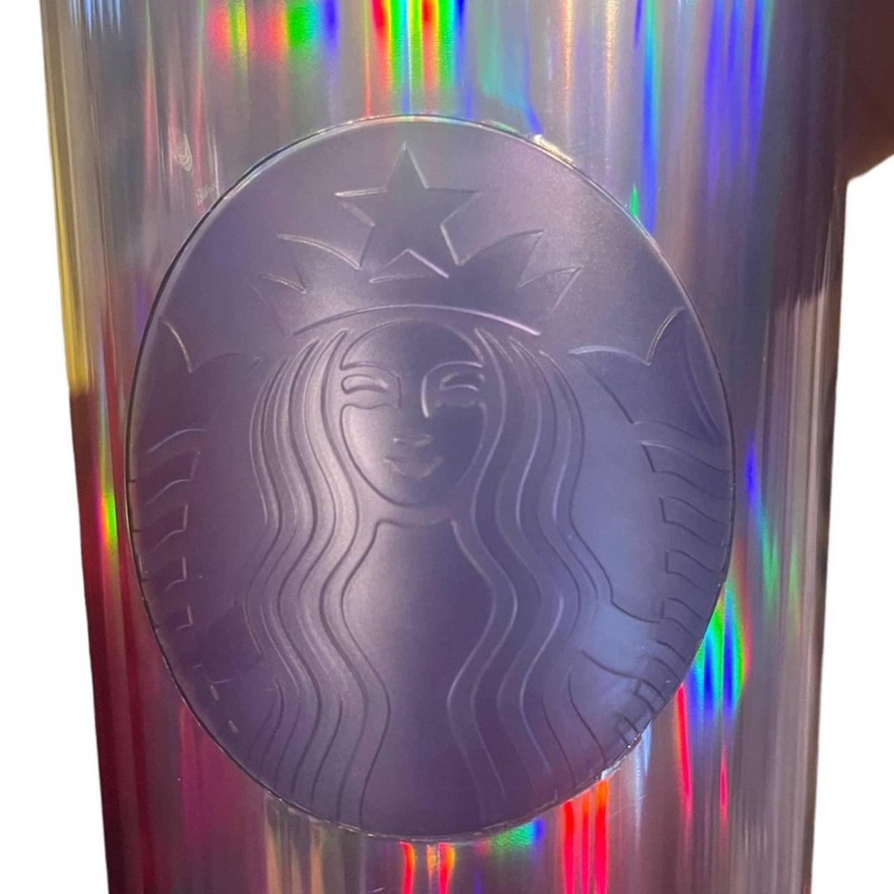 Starbucks Venti Purple Kaleidoscope Cold Cup - Depop