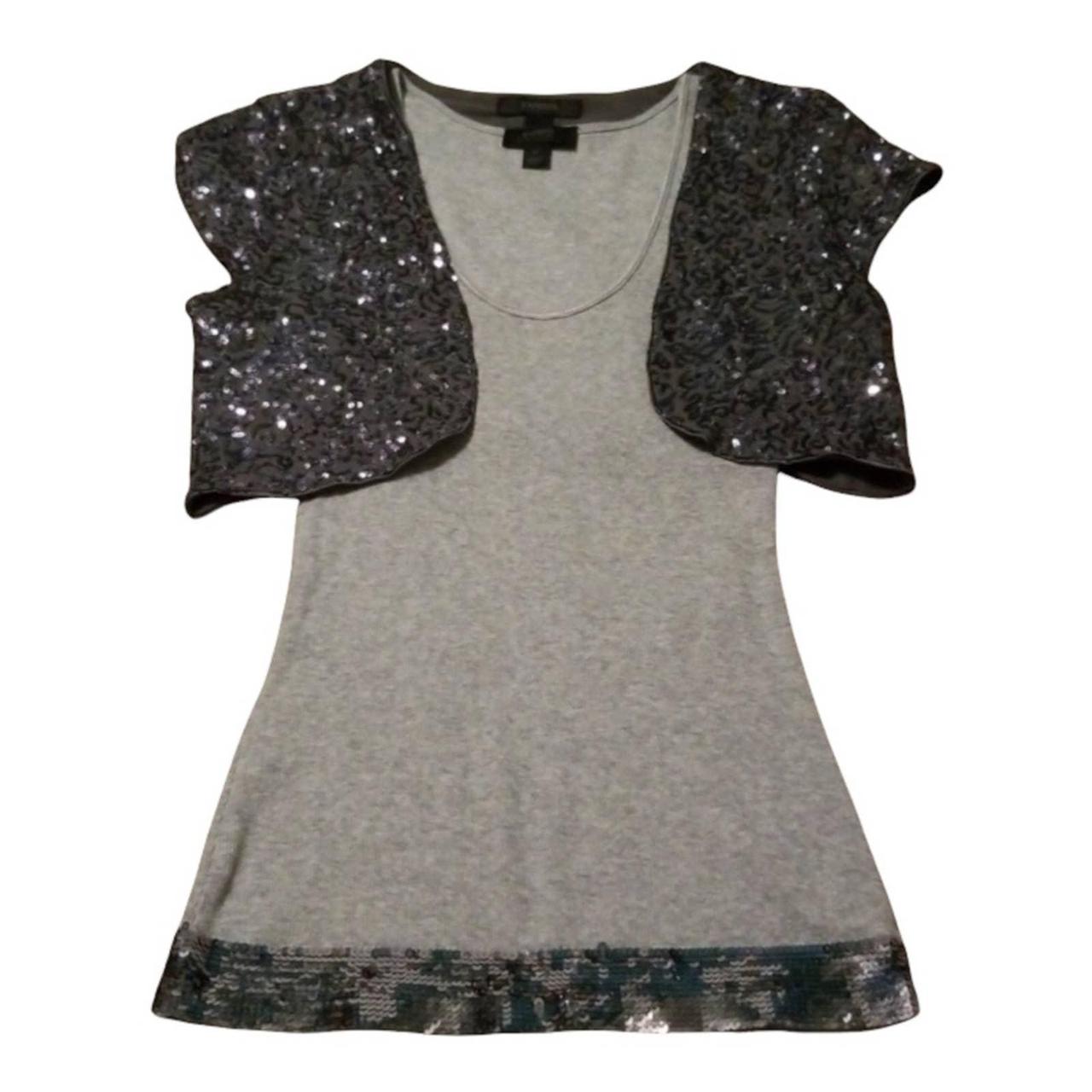 Silver on sale sequin shrug