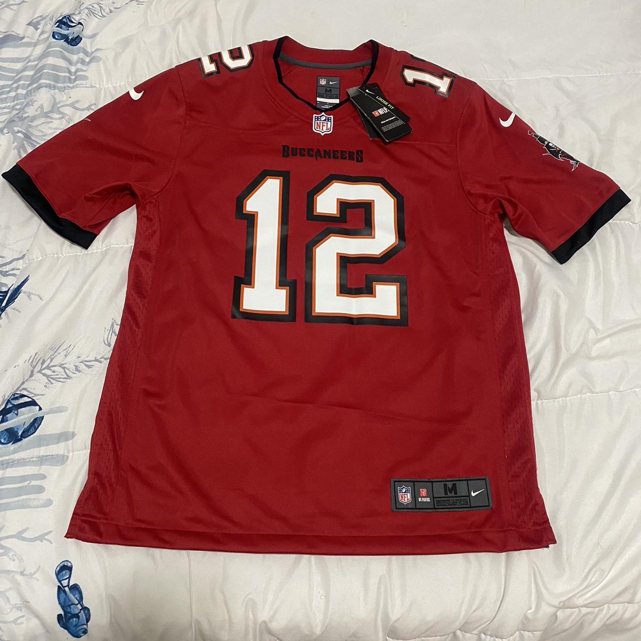 Tom Brady 12 Jersey Nike Tampa Bay Buccaneers - Depop