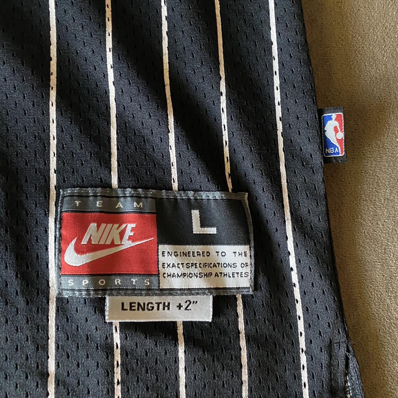 Champion Orlando Hardaway basketball jersey Black - Depop