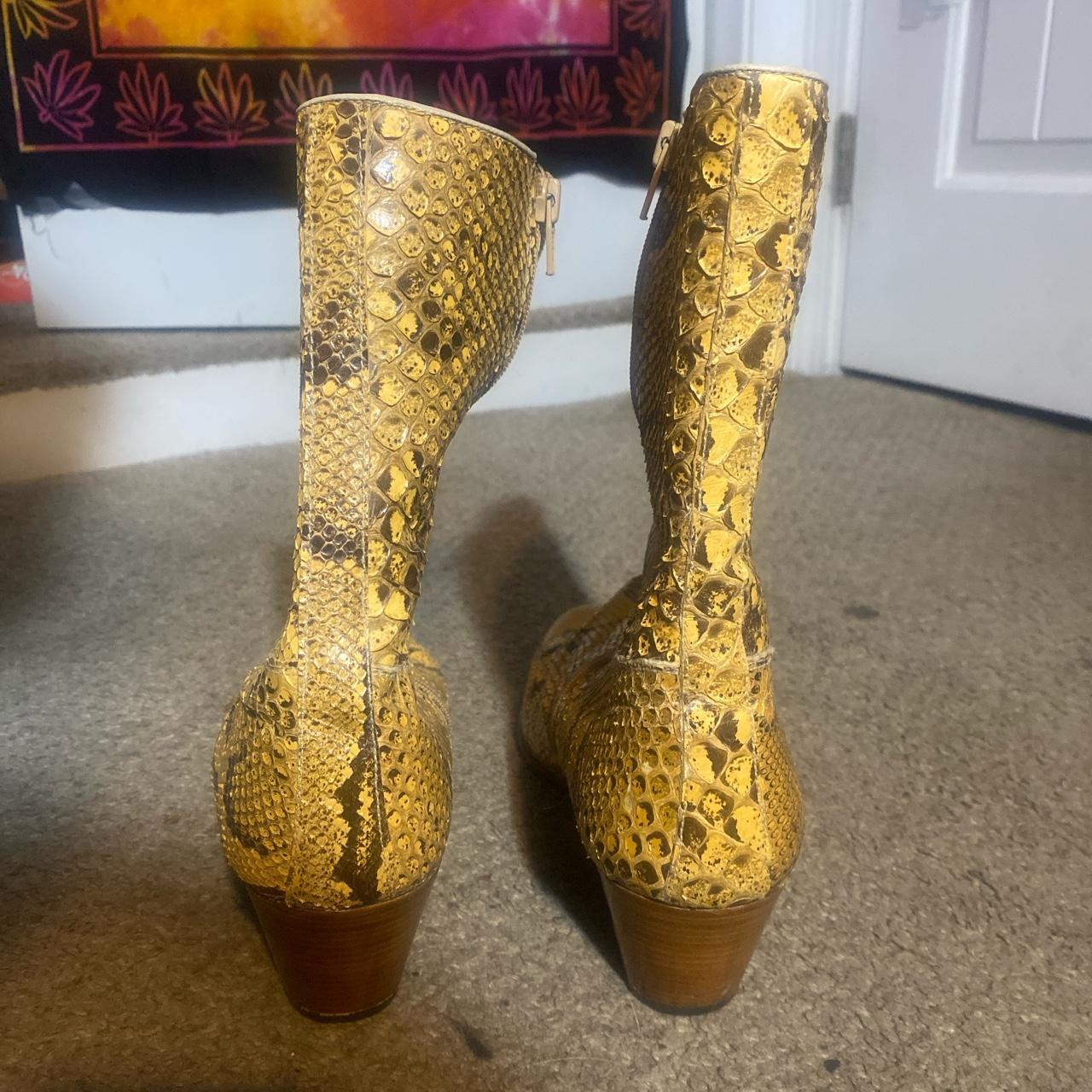 Giorgio brutini hot sale snakeskin boots