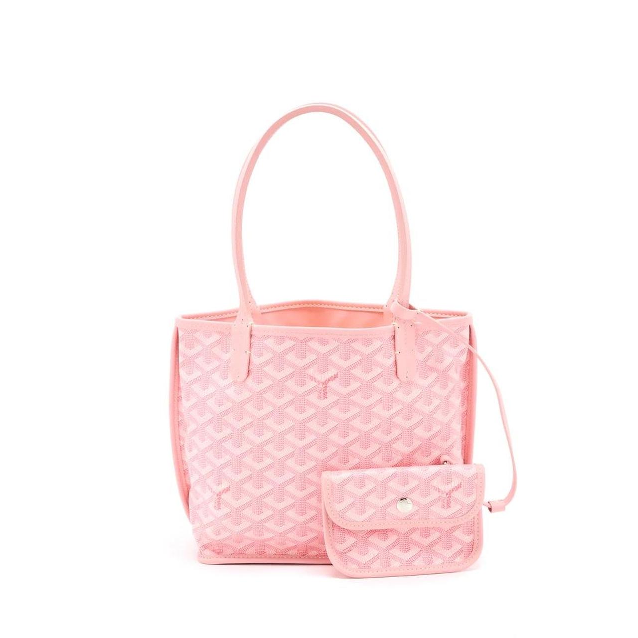 Mini Pink Goyard Anjou Tote -comes with... - Depop