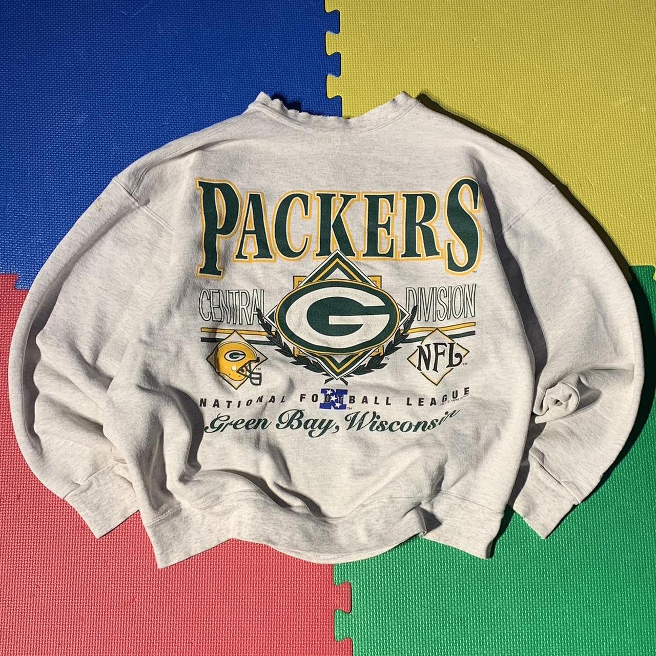 Vintage 1996 Green Bay Packers Crewneck Size Depop