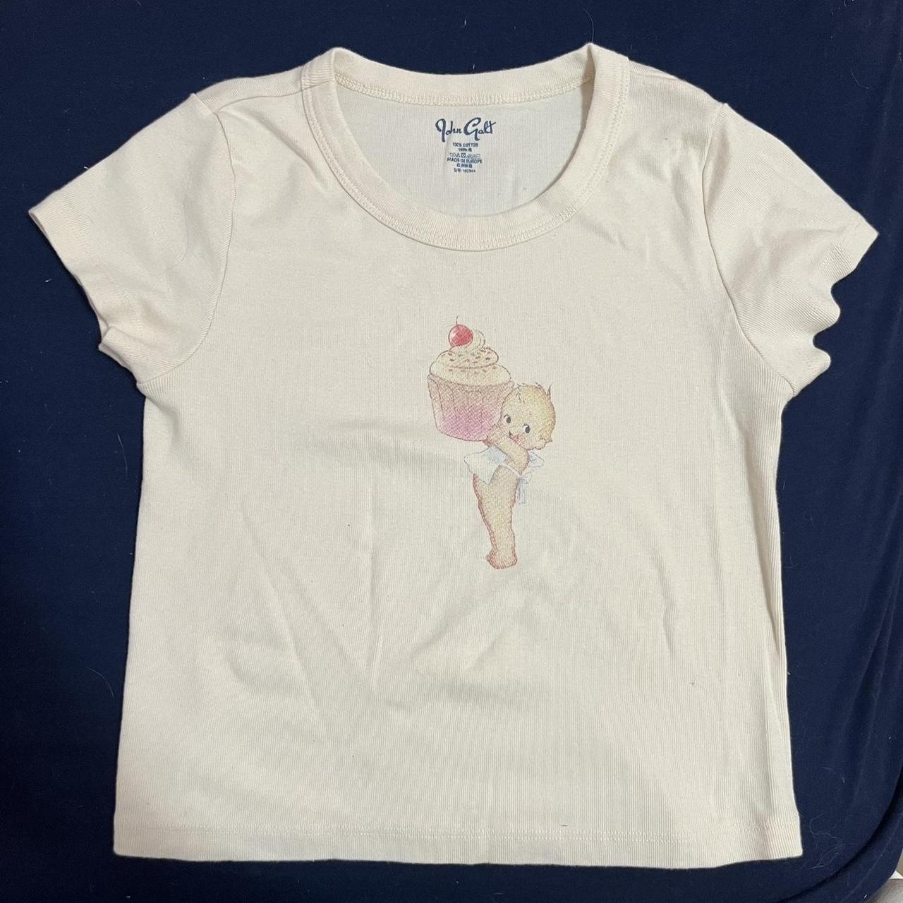 cupcake angel baby brandy melville john galt shirt... Depop