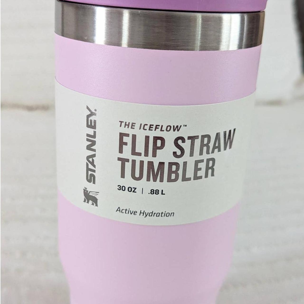 STANLEY 30 oz The IceFlow Flip Straw Tumbler - LAVENDAR