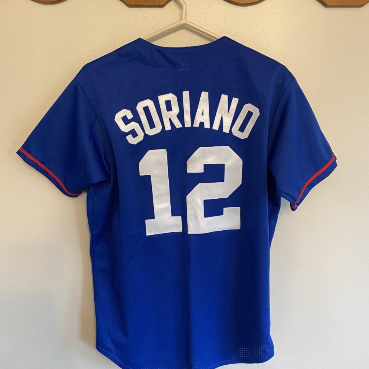 Alfonso Soriano Blue MLB Jerseys for sale