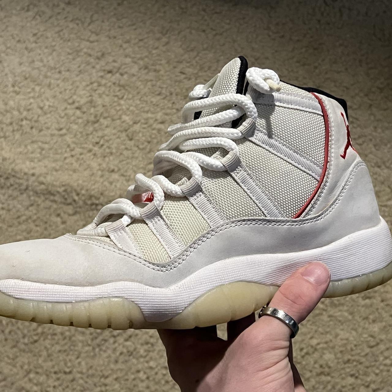 Jordan 11 Platinum Tint 6.5. Used Minor creasing