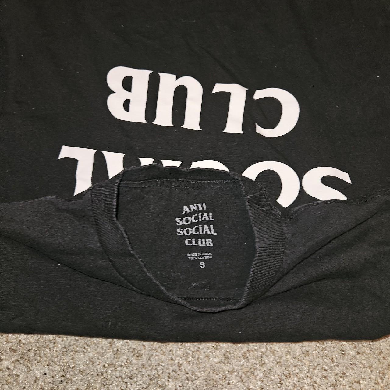 Anti Social Social Club Men's Black and White T-shirt (3)