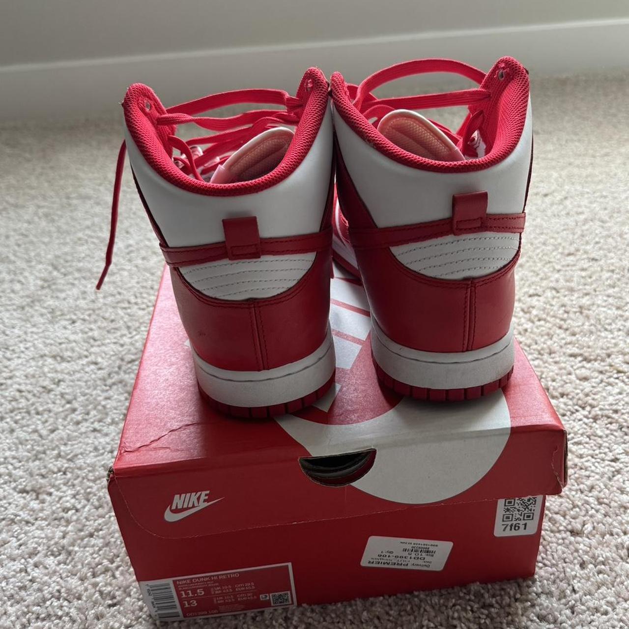 champion red dunks