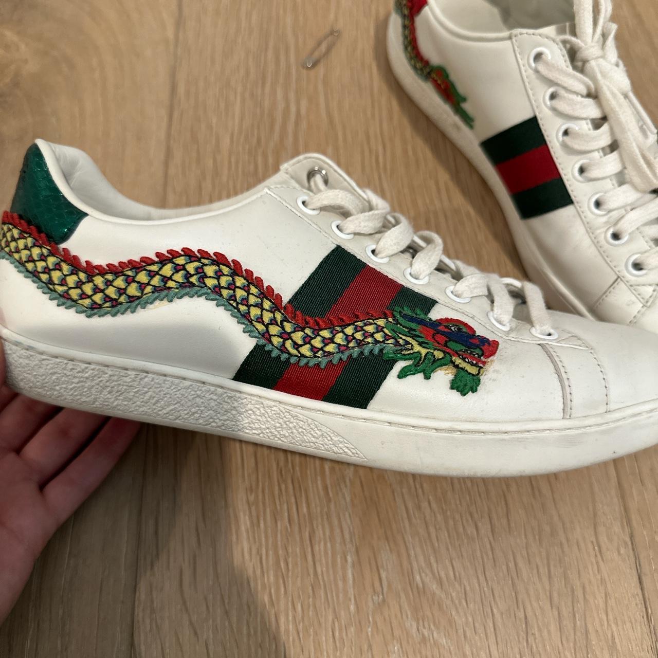 Gucci Sneakers (37.5 EUR Size) - Depop