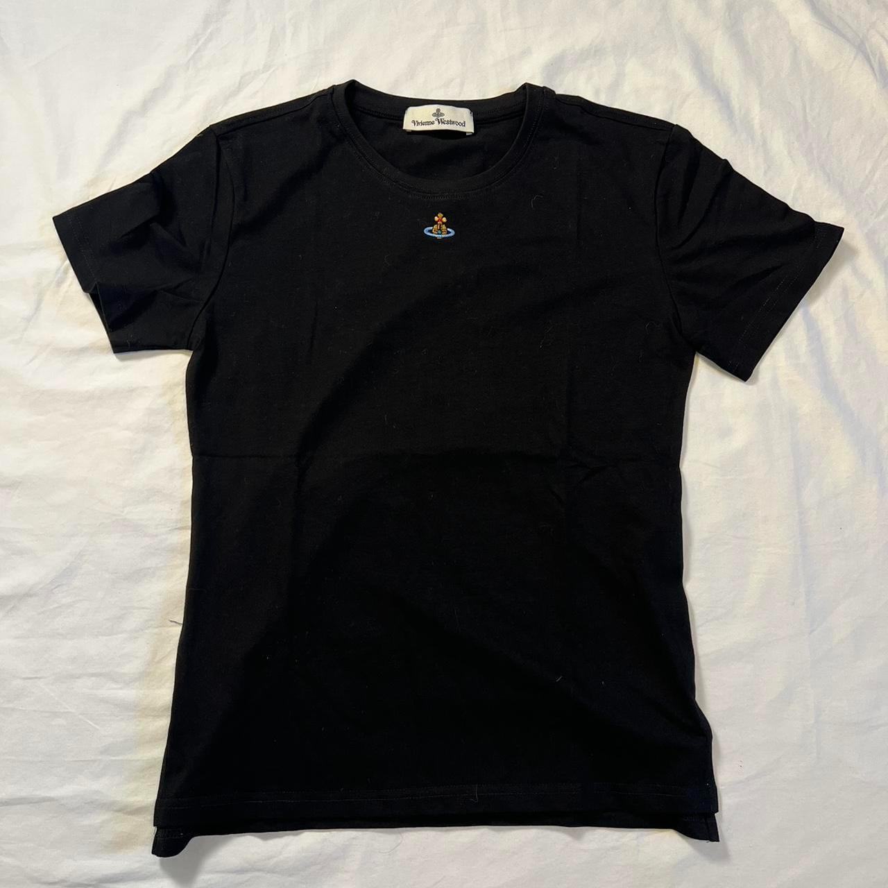 Vivienne Westwood Black T-Shirt authentic, no... - Depop