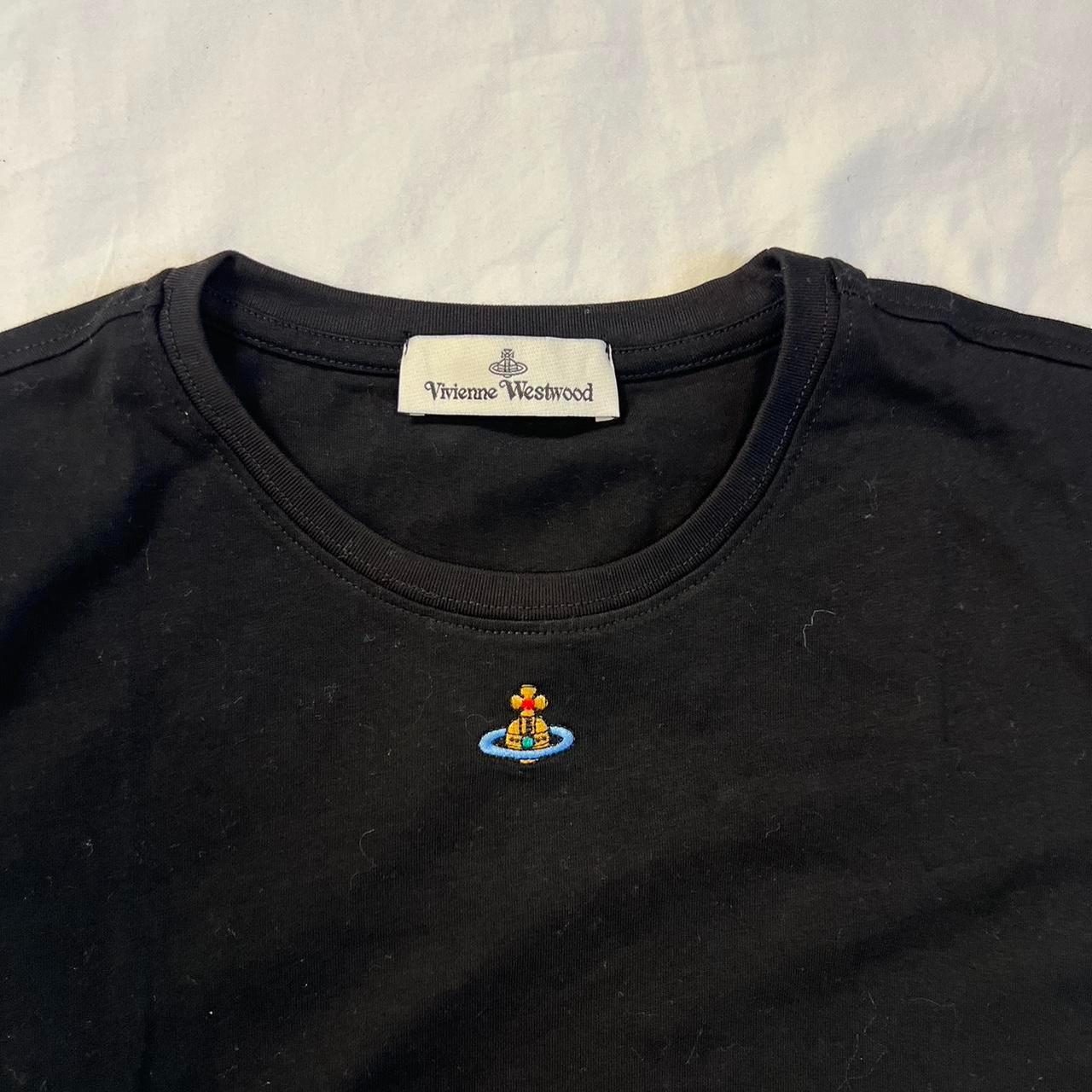 Vivienne Westwood Black T-Shirt authentic, no... - Depop