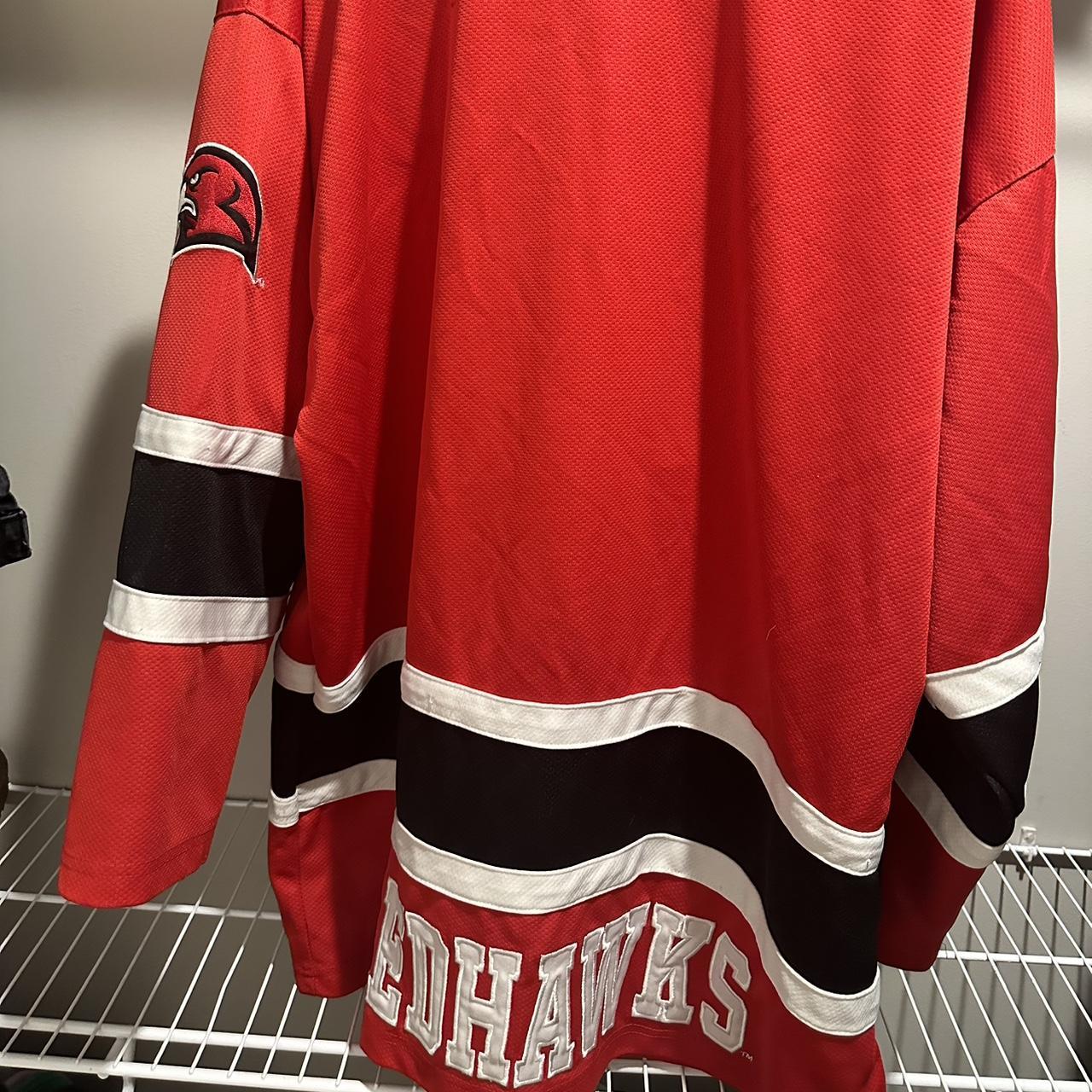 Men’s XLarge Redhawks Hockey Jersey Depop