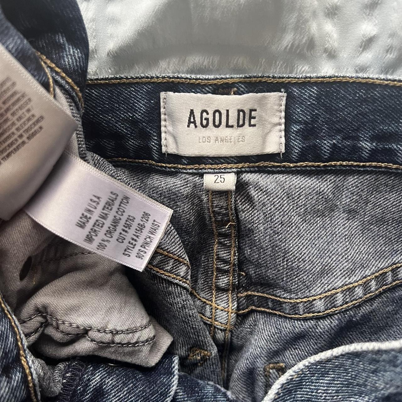 AGOLDE 90 s Pinch Waist Jean. Wash is called