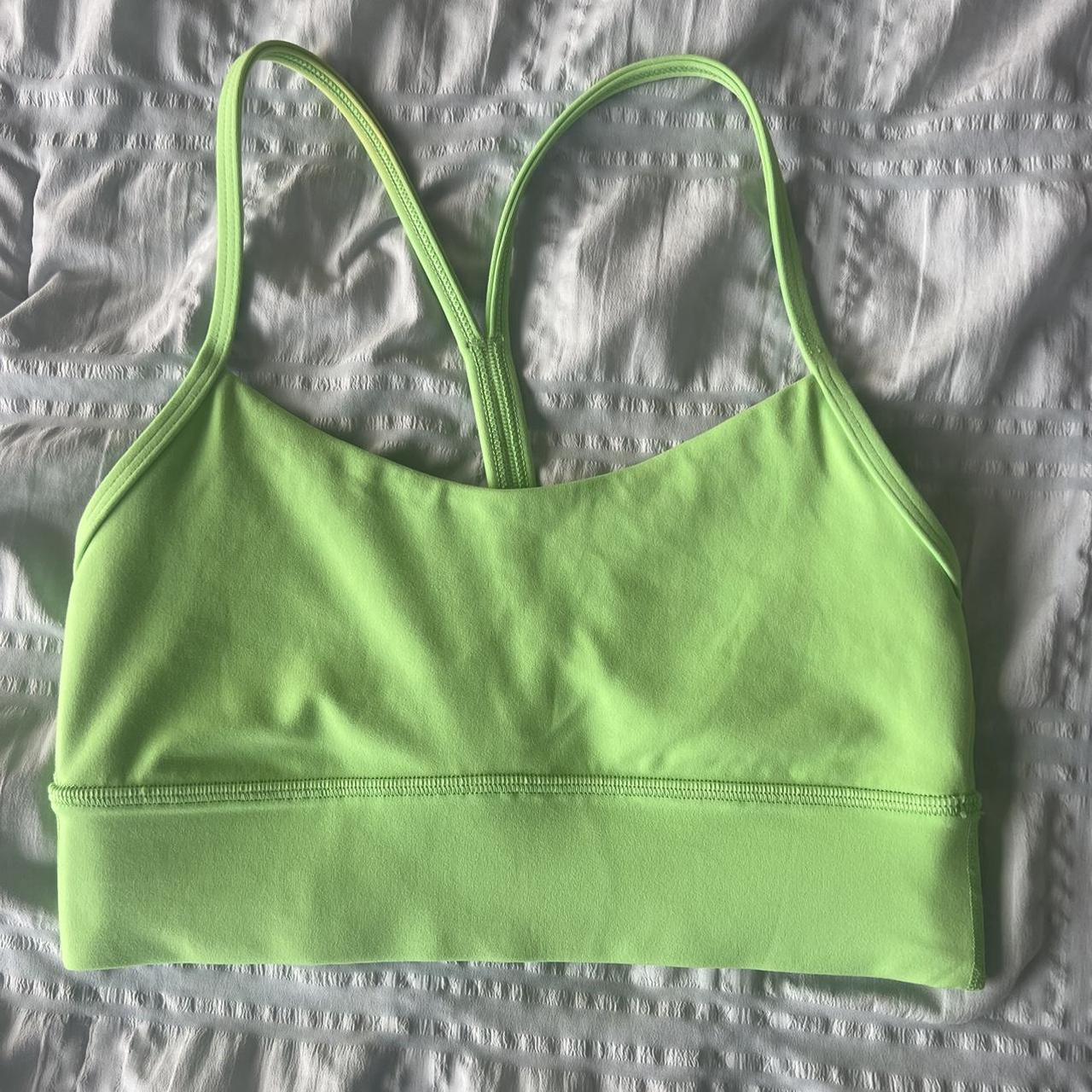 Lululemon Women's Green Top | Depop