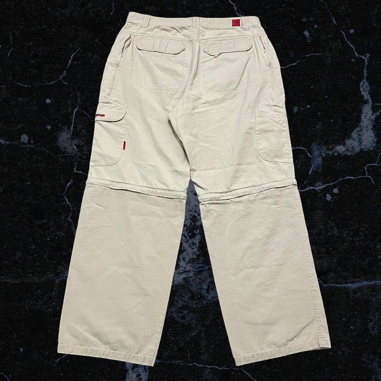 Billabong Men's Cream Trousers Depop