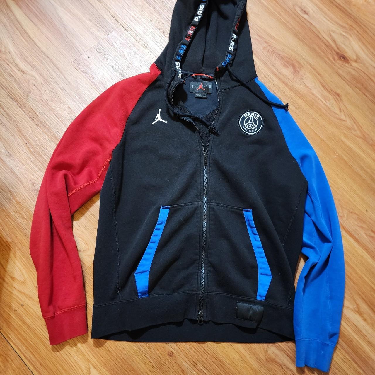 Jordan Paris Saint Germain hooded zipup In good Depop